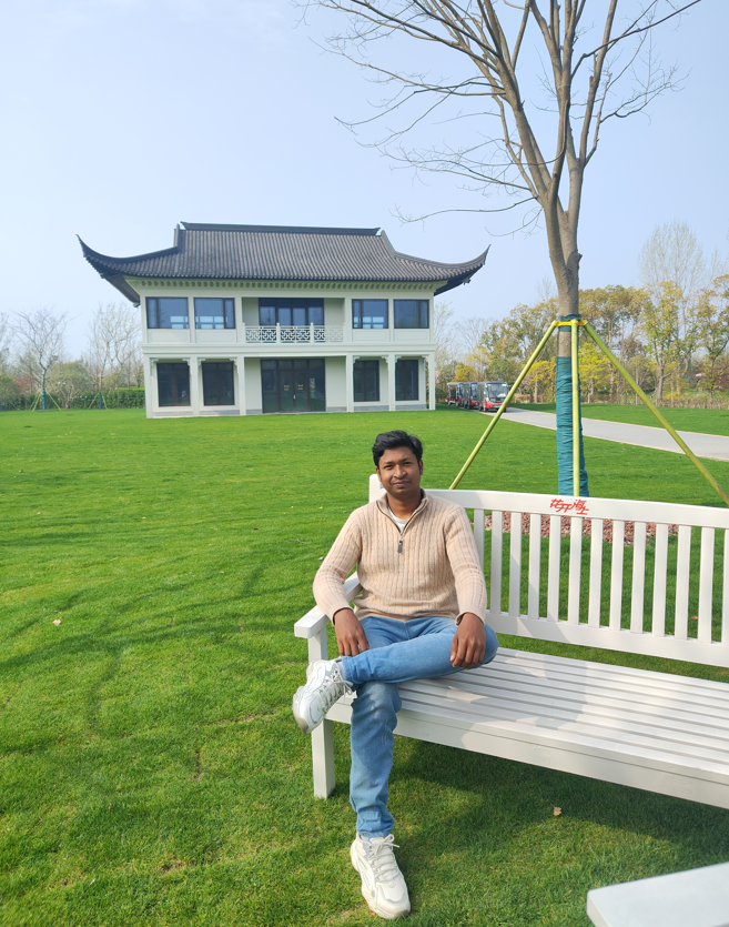 Muhammad Imdadul Haque; Imdadul Haque; MI HAQUE at a beautiful park in Shanghai China